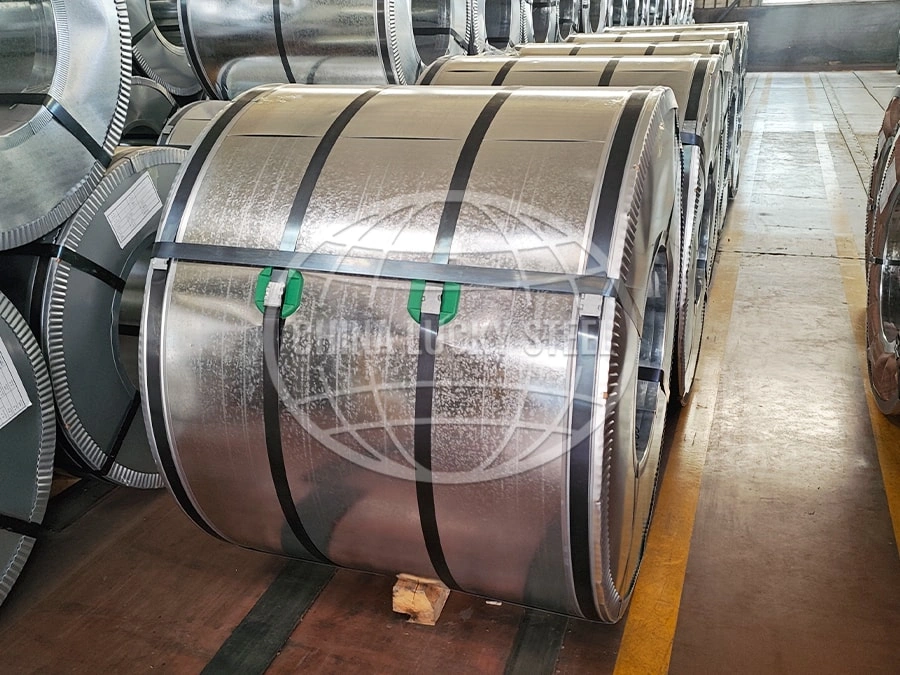 SPCC Hot dipped Zinc Cold rolled Galvanized Steel coil manufacturer