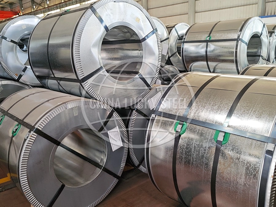 Galvanized steel coil s250gd galvanized steel slit coils