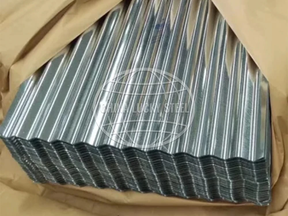 Prepainted Colored Galvanized Iron Roofing Sheet , Zinc Aluminium Gi Corrugated Cheap Metal Roof Sheet