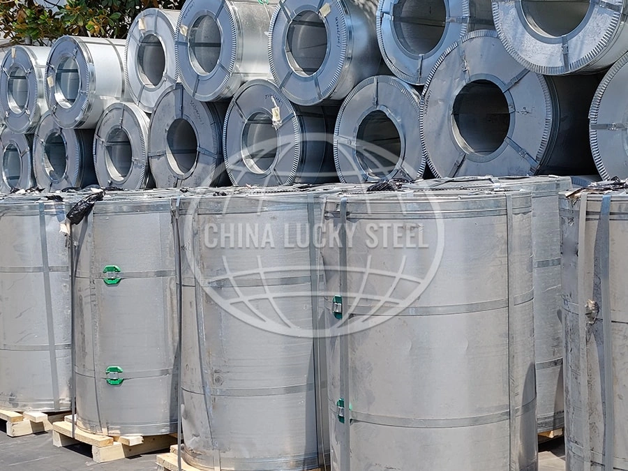 Coated Galvanized Galvalume Steel Coil manufacturer Width 150mm Z275 Z35 36 Inches 92 Cm Width 1220 mm Thickness 0.4m