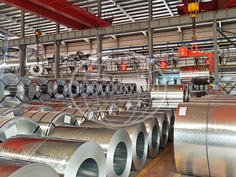 Zinc coating galvanized steel coil supplier