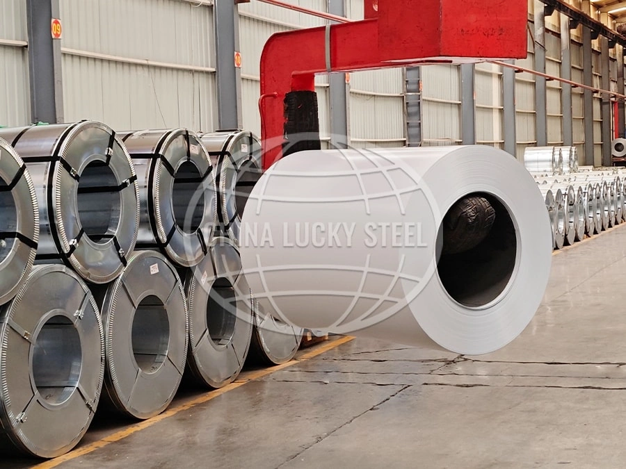 Color Coated Steel Strip 0.34mm Narrow PPGI Coil