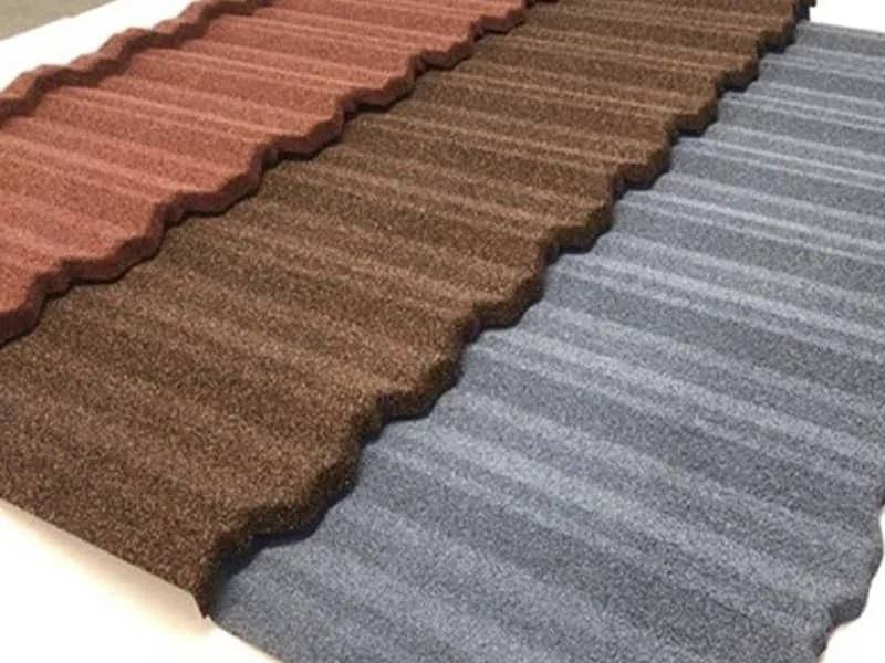 Color Stone Coated Steel Sheet Classic Tile Stone Coated Roofing Tiles
