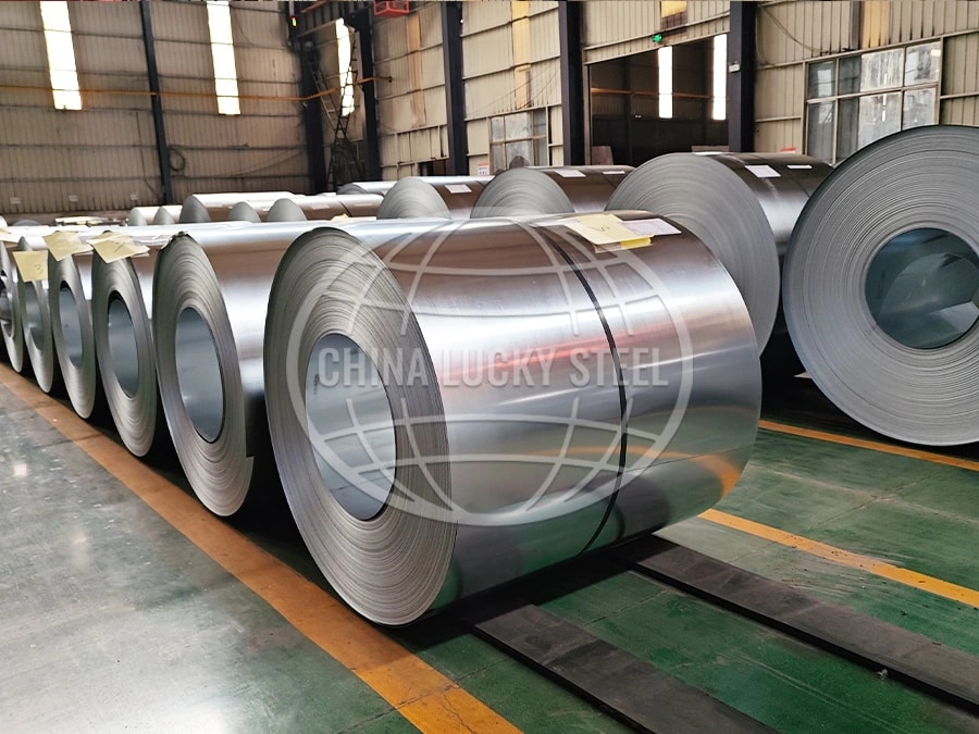 Suppliy zinc coated galvanized steel coil manufacturer with 70 gauge